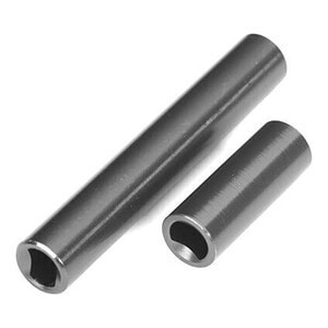 Traxxas TRX-4M Gray Aluminum Center Driveshafts (F&R) TRA9852-GRAY