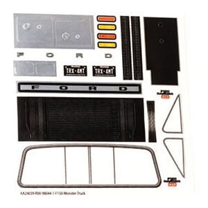 Traxxas TRX-4M Ford F-150 Body Decal Set TRA9899