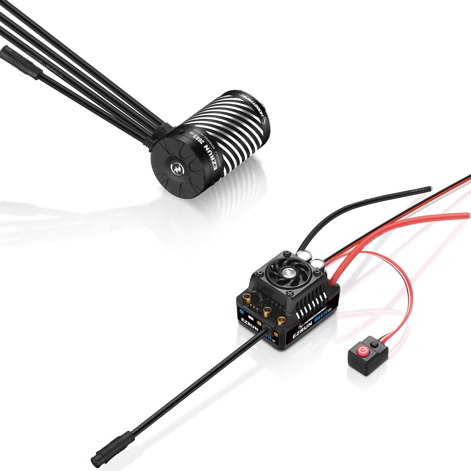 Hobbywing Max10 G2 140A w/3665-4000Kv G3 Combo Waterproof Sensored HWI38020345