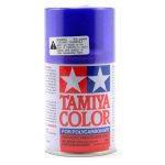 Tamiya Polycarbonate PS-45 Translucent Purple Aerosol Paint 100ml - tam86045_1__66773-15839574861 Aerosol spray paint can for RC car customization and model painting.