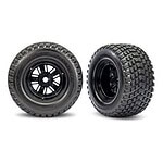 Traxxas Gravix Pro Scale Pre-Glued Rear Tires (2) Black