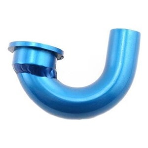 Team Associated Rear Exhaust Blue Manifold (Nitro TC3)