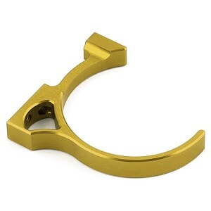 Team Brood Aluminum 540 Motor Fan Mount Yellow BRO-TBR-ALFANMYELLOW