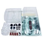 CEN Ford F-250 Complete Set w/Headlight Bracket - CEGCD0910 - Body (Clear)
