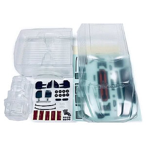 CEN Ford F-250 Complete Set w/Headlight Bracket - CEGCD0910 - Body (Clear)