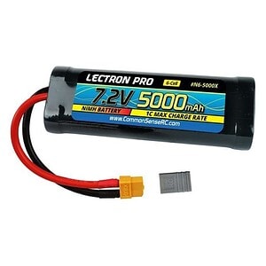 Common Sense RC NiMH 7.2V (6-cell) 5000mAh Flat Pack with XT60 Connector