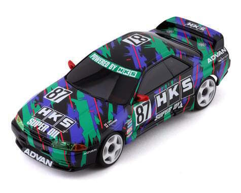 1/28 Kyosho Mini-Z HKS Skyline GT-R R32 Body - kyo32652hk1 1/28 Kyosho Mini-Z HKS Skyline GT-R R32 Body