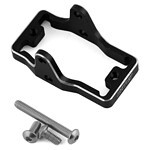 Samix Aluminum Servo Mount for Traxxas TRX-4M (Traxxas/EcoPower) - Black