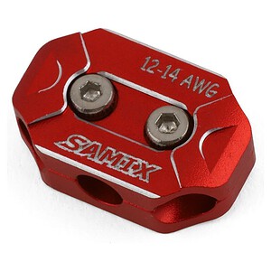 Samix 12-14AWG Motor Wire Organizer Clamp (Red) SAMWO-001-RD