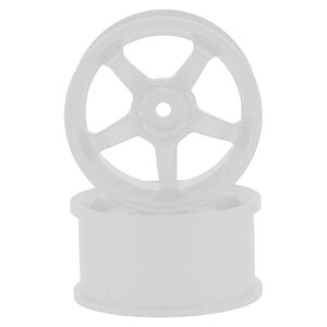 Topline M5 Spoke Drift Wheels - White (6mm Offset) (2) EW-0106WH