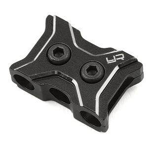 Yeah Racing Aluminum 12-14 Gauge Wire Clamp (Black) (Type A) YA-0485BK