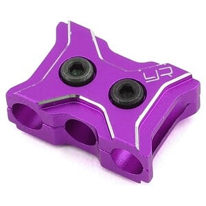 Yeah Racing Aluminum Wire Clamp 12-14AWG (Purple) (Type A) YA-0485PP
