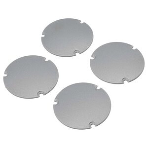 Losi Wheel Cover Set Silver: 22S Sprint LOS-2891
