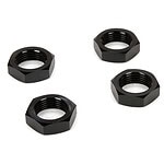 Losi Wheel Nut Black (4): MTXL DBXL-E LOS252051