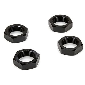 Losi Wheel Nut Black (4): MTXL DBXL-E LOS252051