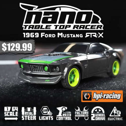 Don't Let Its Size Fool You: The Mighty HPI Nano Mustang RTR-X is Here!