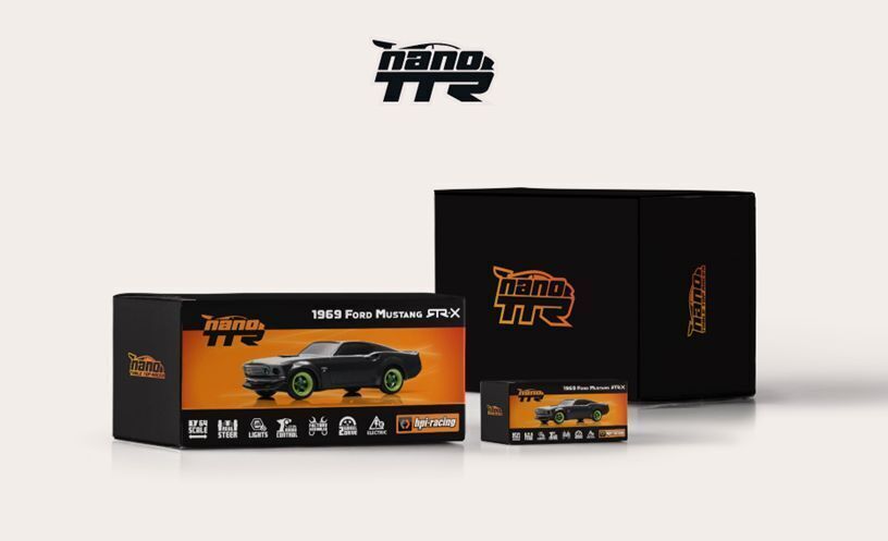 1/64 HPI Nano-TTR 1969 Ford Mustang RTR-X - hpinano6 1/64 HPI Nano-TTR 1969 Ford Mustang RTR-X