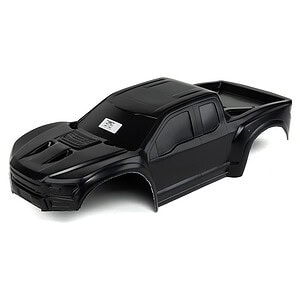 Pro-Line 2017 Ford F-150 Raptor Pre-Cut Monster Truck for X-Maxx Black Body Pre-Painted PRO348218