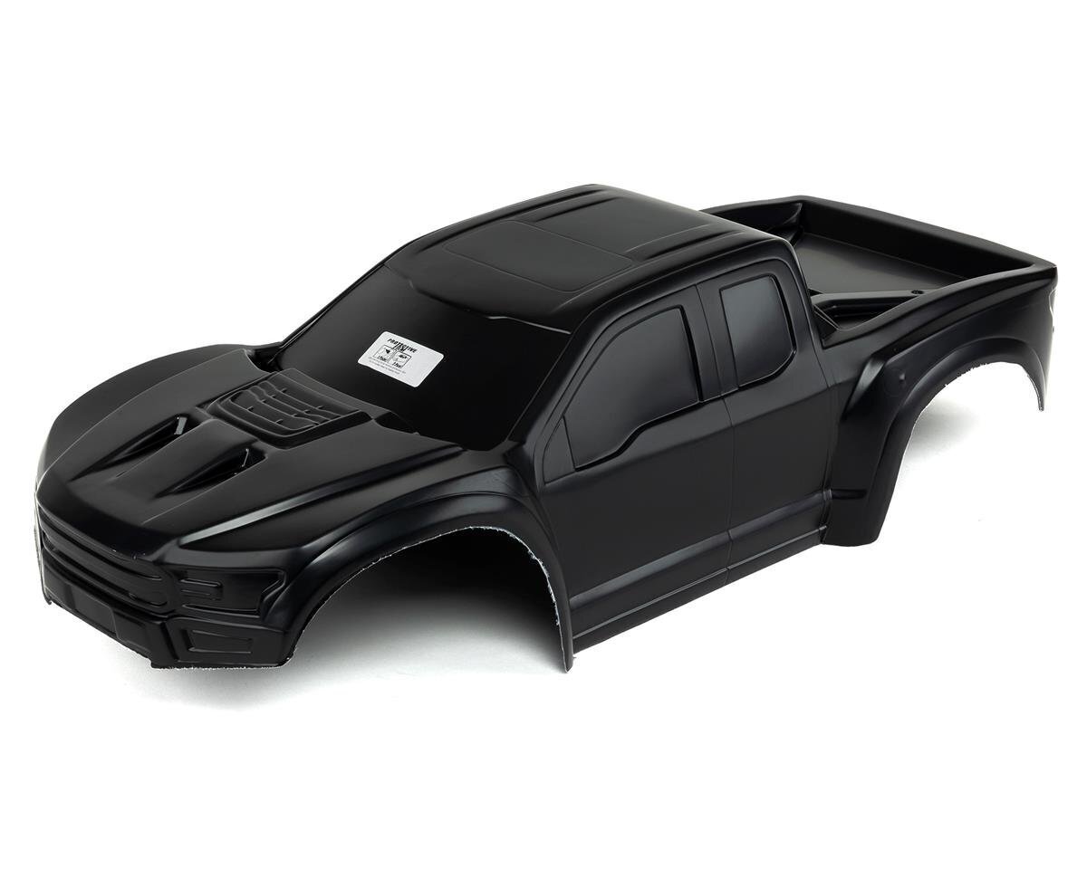 Pro-Line 2017 Ford F-150 Raptor Pre-Cut Monster Truck for X-Maxx Black Body Pre-Painted PRO348218 - pro3482-181 Pro-Line 2017 Ford F-150 Raptor Pre-Cut Monster Truck for X-Maxx Black Body Pre-Painted PRO348218
