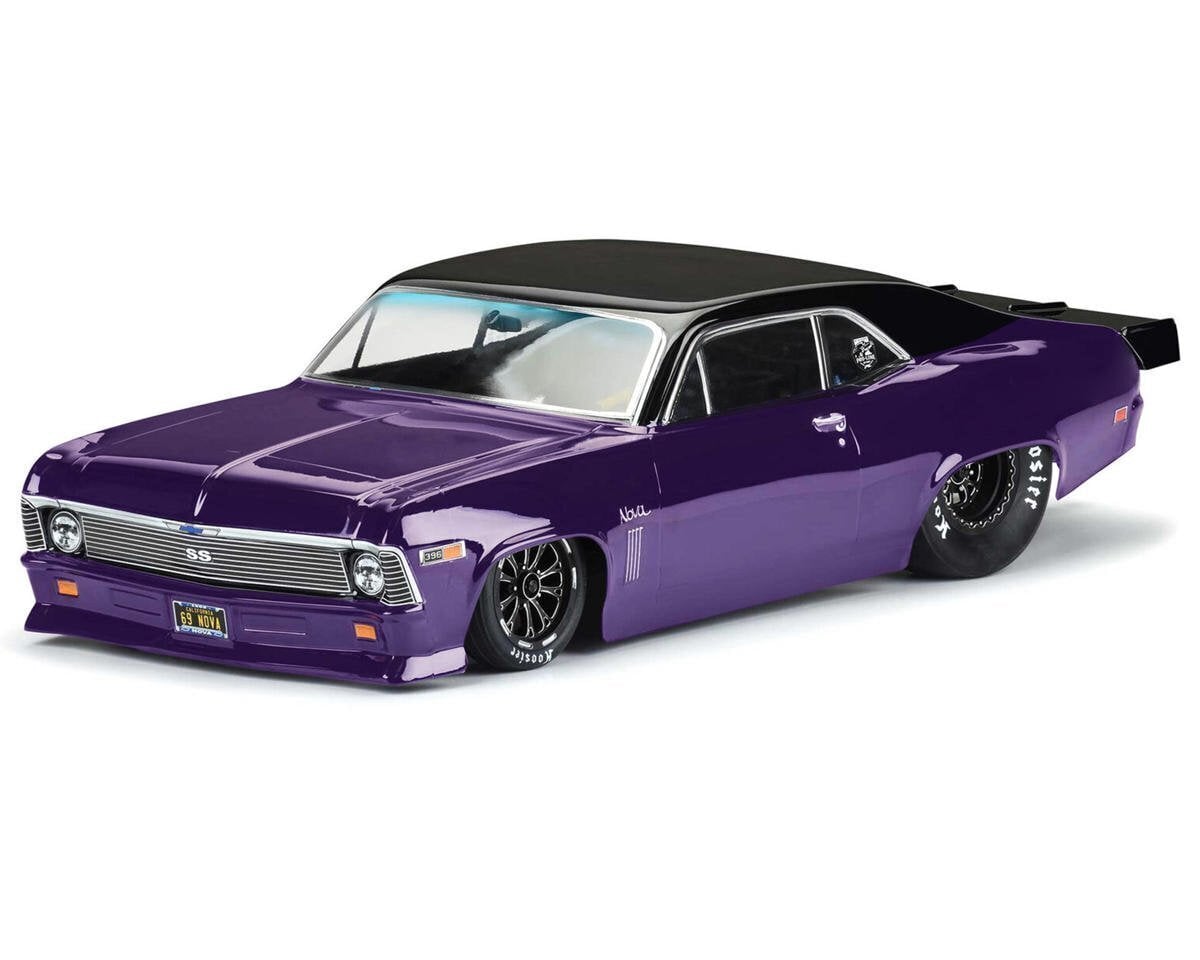 Pro-Line 1/10 1969 Chevrolet Nova SC Drag PRO353100 Body (Clear)