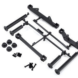 Pro-Line Extended Front & Rear Body Mount Set for Traxxas Slash PRO6070-00