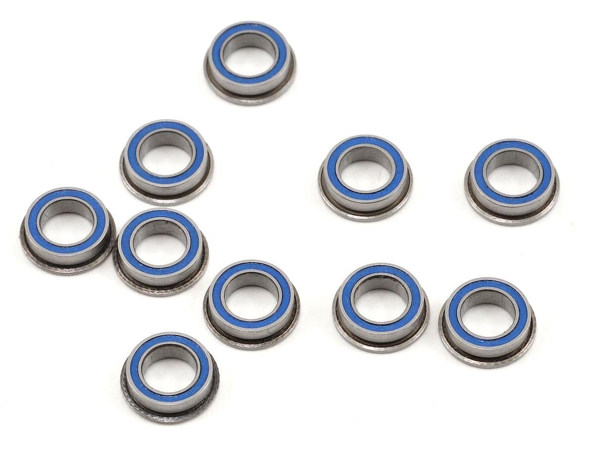 ProTek RC 5x8x2.5mm Rubber Sealed Flanged Speed Bearing (10) PTK-10089