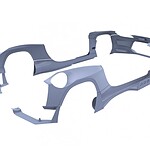 Los-i Control Arms and Hardware - Crash Structure: PM-MX/SM LOS261010