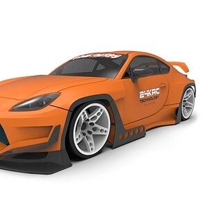 24K RC Technology 1/10 Toyota GR86 Drift Spec Wide 257mm Body Kit  Clear