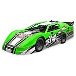 1/10 Slash Late Model  RTR 2WD Dirt Oval Racer Green