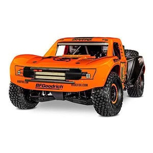 1/7 Traxxas Unlimited Desert Racer UDR 6S RTR 4WD Race Truck Fox w/LED Lights