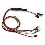Kyosho LED Light Unit (Φ5/4 Bulbs/L=400/Clear) 97054-4C