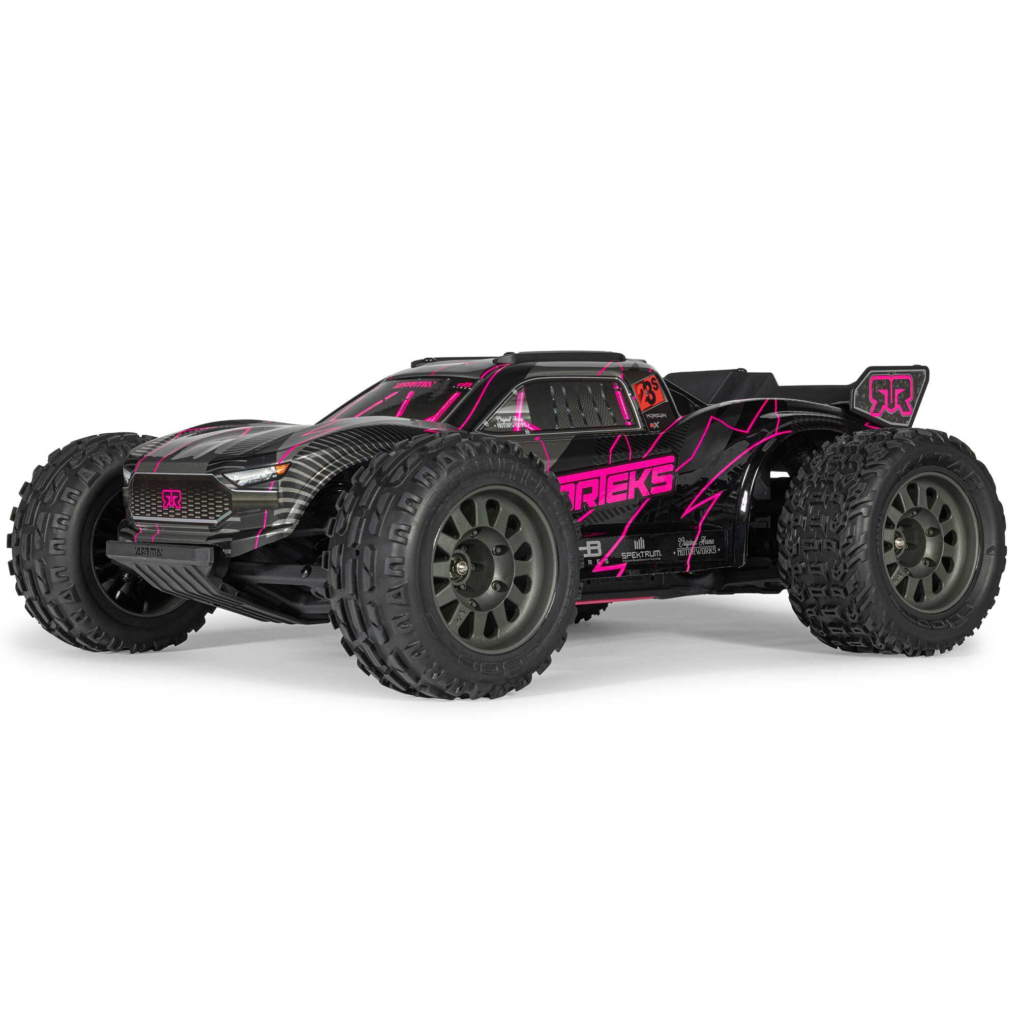 1/10 Arrma Vorteks 223S DSC 2WD RTR Brushless Stadium Truck Pink