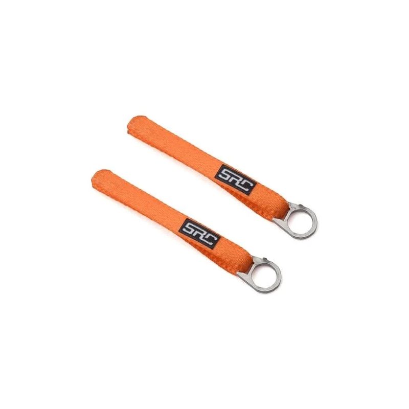 Sideways RC Scale Drift Nylon Tow Sling w/Steel Ring (Orange) (2) (SRC Sideways RC) Sideways RC Scale Drift Nylon Tow Sling w/Steel Ring (Orange) (2) (SRC Sideways RC)