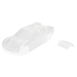 Losi 1/28 Pre-Cut Crowd Pleazer Body (Clear)