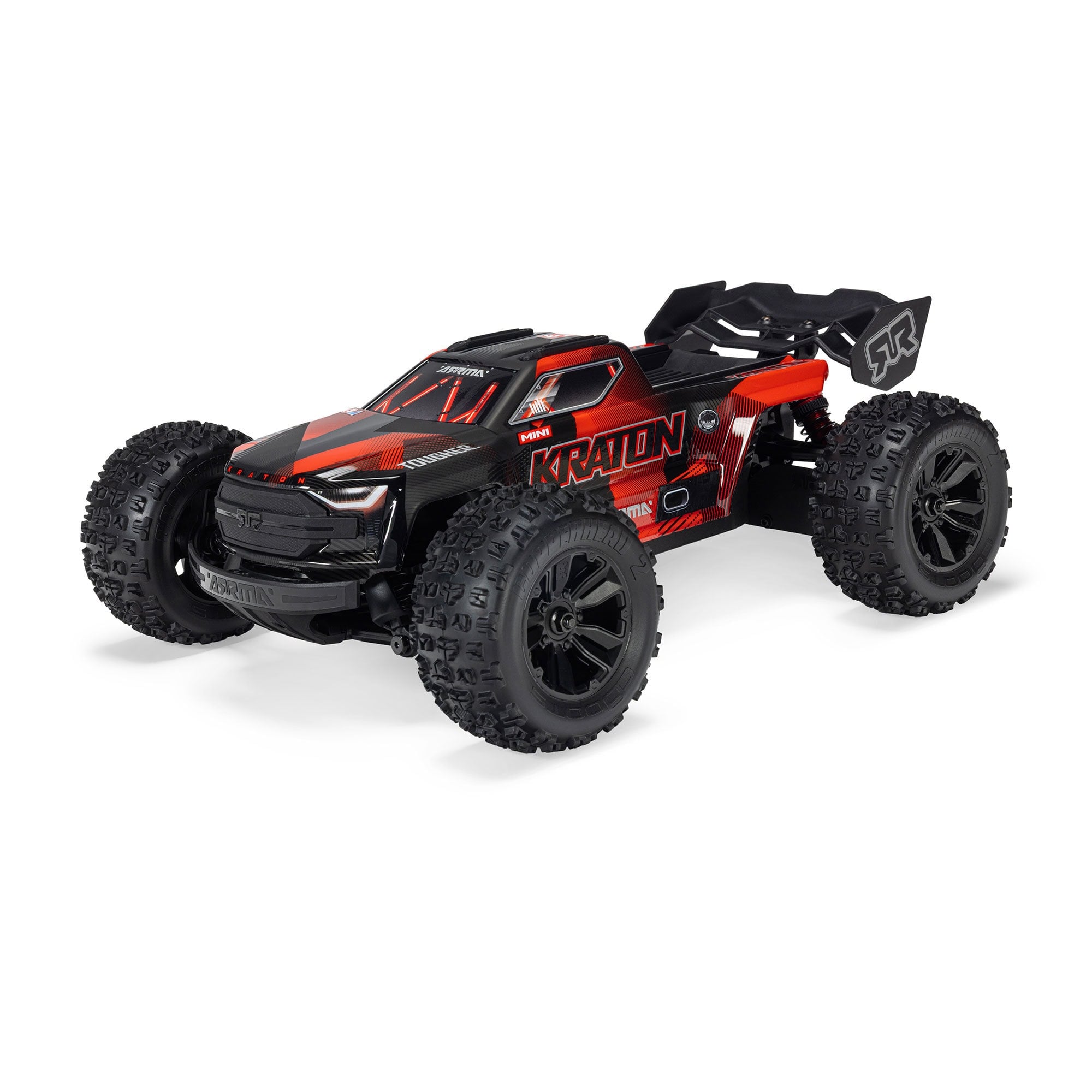 New Arrma 1/16 Mini Kraton 3S BLX Coming On February 12th 2 1/16 Arrma Mini Kraton 3S DSC 4X4 RTR Brushless Speed Truck Black/Red