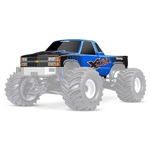 Traxxas X-Maxx MT Chevrolet GMT400 CK Truck Body Blue Pre-Painted