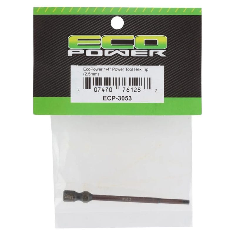 EcoPower 1/4 Power Tool Hex Tip 2.5mm ECP-3053
