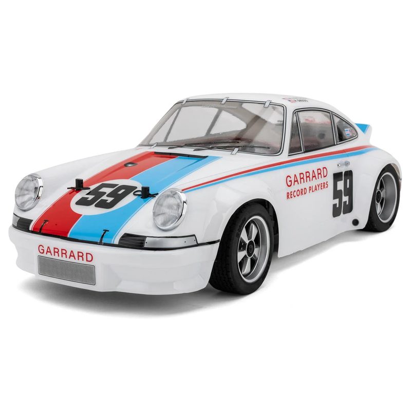 HPI Sport 3 1973 Brumos Porsche Carrera RSR 1/10 RTR Brushed On-Road Car White