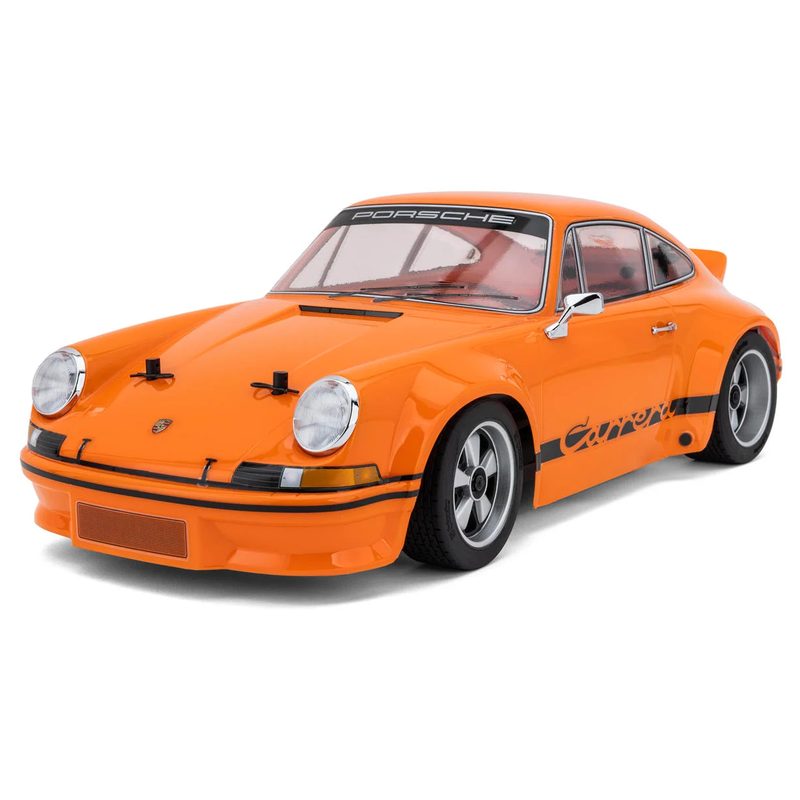 HPI Sport 3 1973 Porsche Carrera RSR 1/10 RTR Brushed On-Road Car Orange