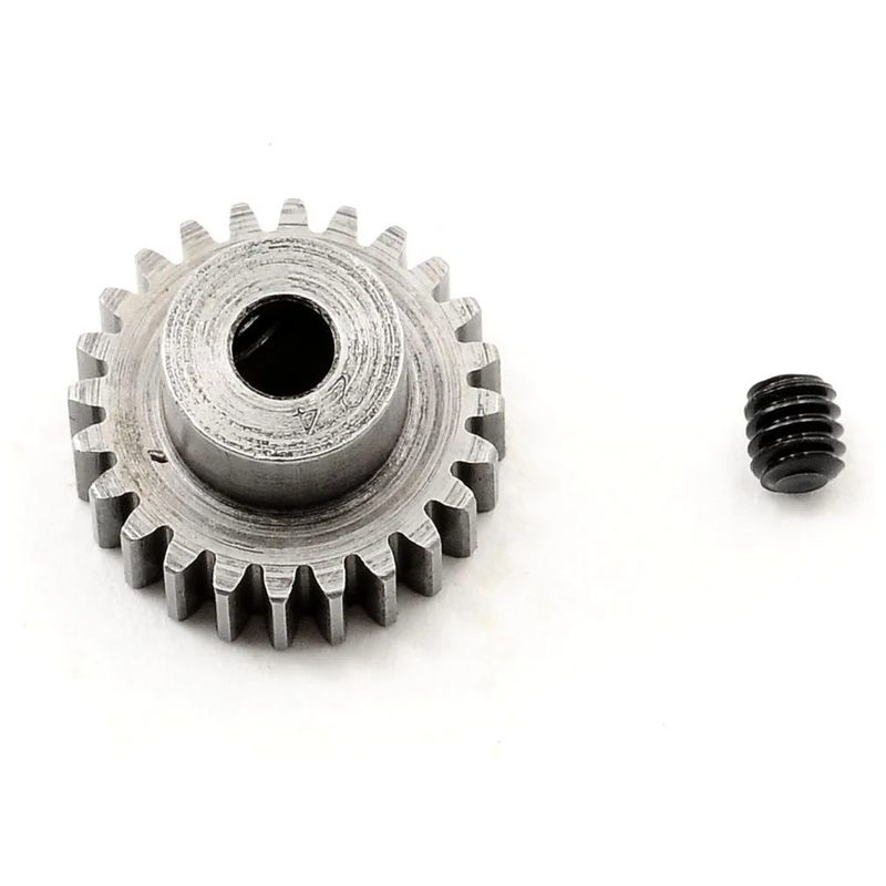 Robinson Racing Super Hard Absolute 48P Steel Pinion Gear 3.17mm Bore 24T RRP1424