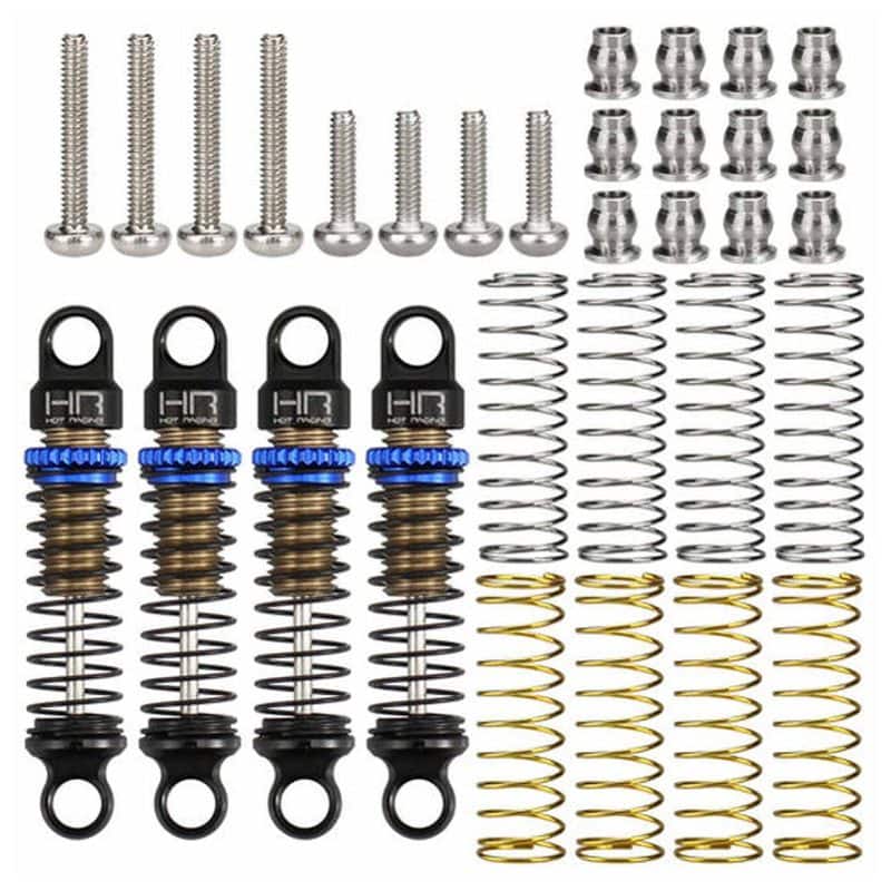 Hot Racing Aluminum 25mm Adjustable Shocks for Axial SCX30 SXTY25GP