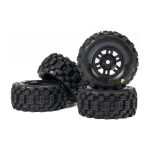 Pro-Line 1/16 Badlands MX Front/Rear Tires MTD 12mm Black Split Six (4) Mojave Grom PRO1034010