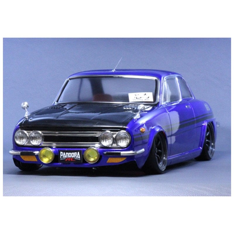 Pandora RC 1/10 Isuzu Bellett Drift Body Set (Clear)