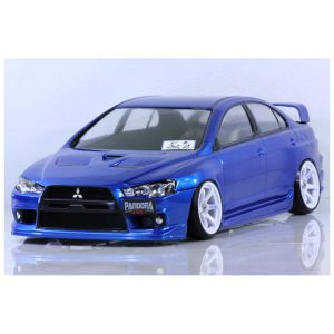 Pandora RC 1/10 Mitsubishi Lancer Evolution X Drift Body Set (Clear)