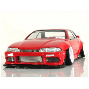 Pandora RC 1/10 Nissan Silvia S14 Early Model ORIGIN Labo. Drift Body Set (Clear)