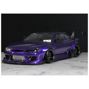 Pandora RC 1/10 Nissan Silvia S15 ORIGIN Labo Raijin Drift Body Set (Clear)