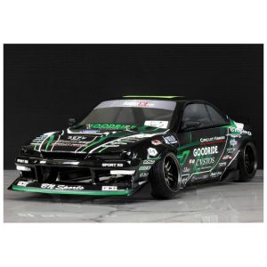Pandora RC 1/10 Nissan Silvia S14 Late Model BN Sports Drift Body Set (Clear) (257-260mm)