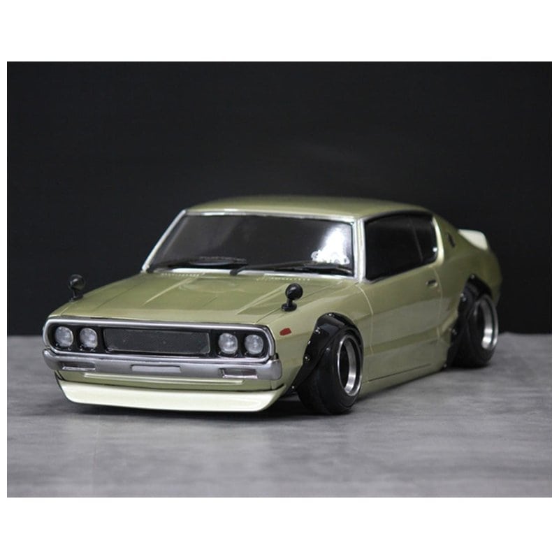 Pandora RC 1/10 Nissan Skyline KPGC110 2000GT Drift Body Set (Clear)