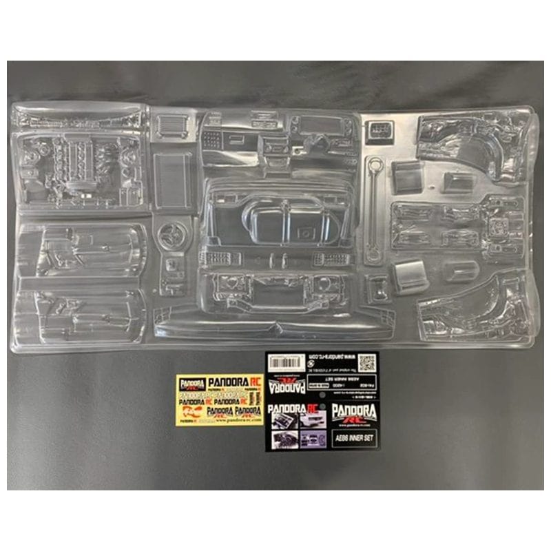 Pandora RC 1/10 Scale Lexan General Purpose Inner Set (AE86 Type) PABPAI-802