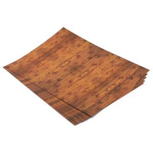 Pandora RC 1/10 Scale Garage Material Decal Sheet (Wood Style) PABVGP-619